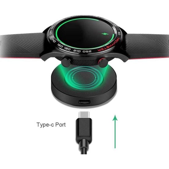 Câble De Charge Magnétique Pour Huawei Watch GT6 – Charge Rapide, Portable Avec étui Silicone