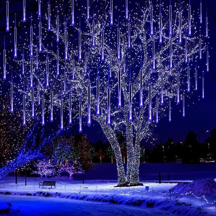 Guirlande Lumineuse LED Deuba Imperméable - Motif Pluie 30 Cm - Pour Intérieur/extérieur