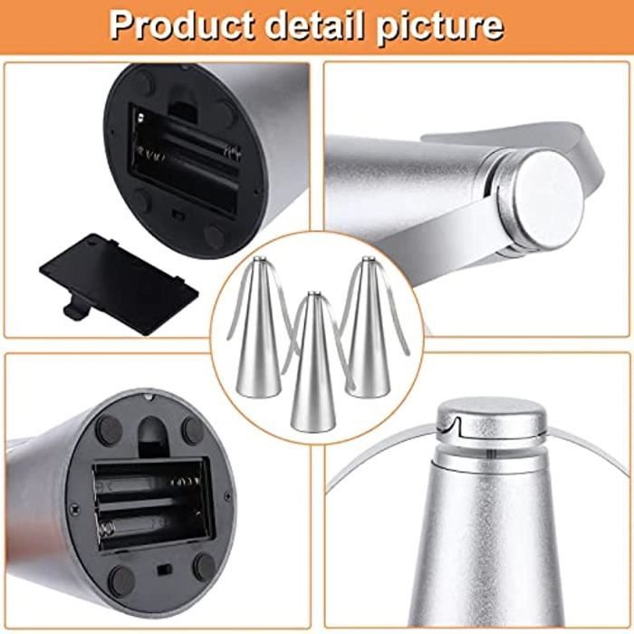 TableRe Ventilateurs Anti-Mouches Lot de 4 Électrique Répulsif à Pales Multi-Insectes sans