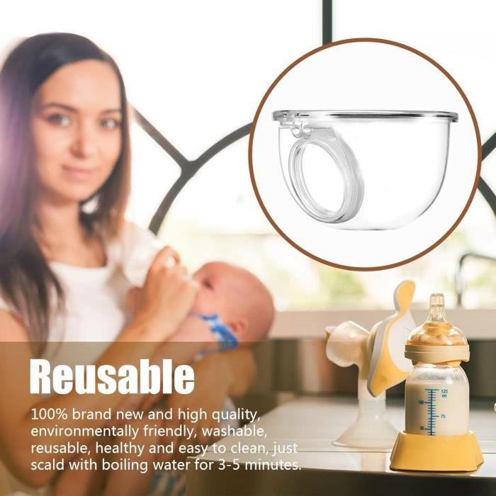 10 TireLait Mains Libres Accessoire TireLait Portable En Silicone Accessoire TireLait