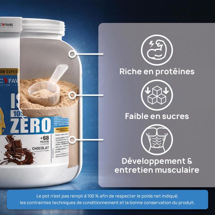Eric Favre - Iso Whey Zero - 100% pure protéine isolate - Prise de ...
