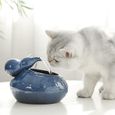 Distributeur d'eau électrique en céramique pour animaux de compagnie de fontaine d'eau de fontaine de chat LZX90723737_ion-3