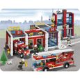LEGO City 7208 La Caserne Des Pompiers-3