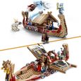 LEGO® 76208 Marvel Le Drakkar de Thor, Jouet à Construire de Bateau avec Minifigurines Avengers et Stormbreaker, dès 8 ans-3