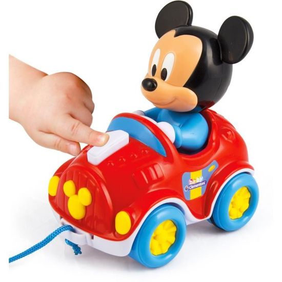 Jeu Voiture Mickey Mouse Disney À Pousser Jouet pour Enfant Avec
