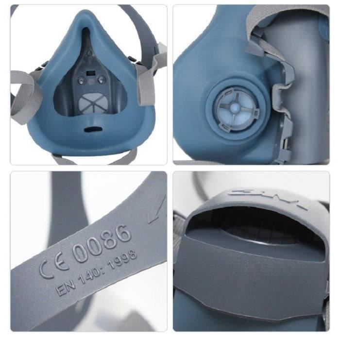 Demi-masque respiratoire réutilisable série 7502 