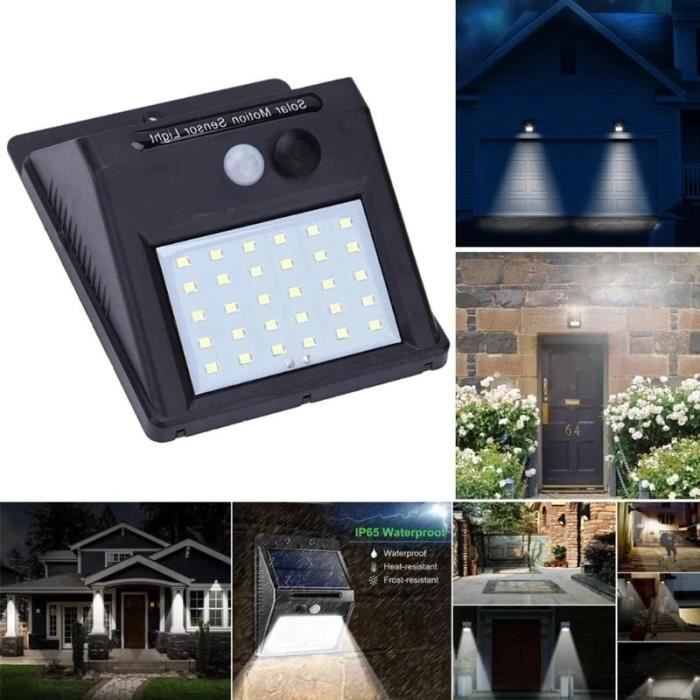 Émettre de la couleur Warm light Puissance 4pcs Lampes Solaires à LED  Imperméable Extérieur Haut et Bas Éclai - Cdiscount Maison