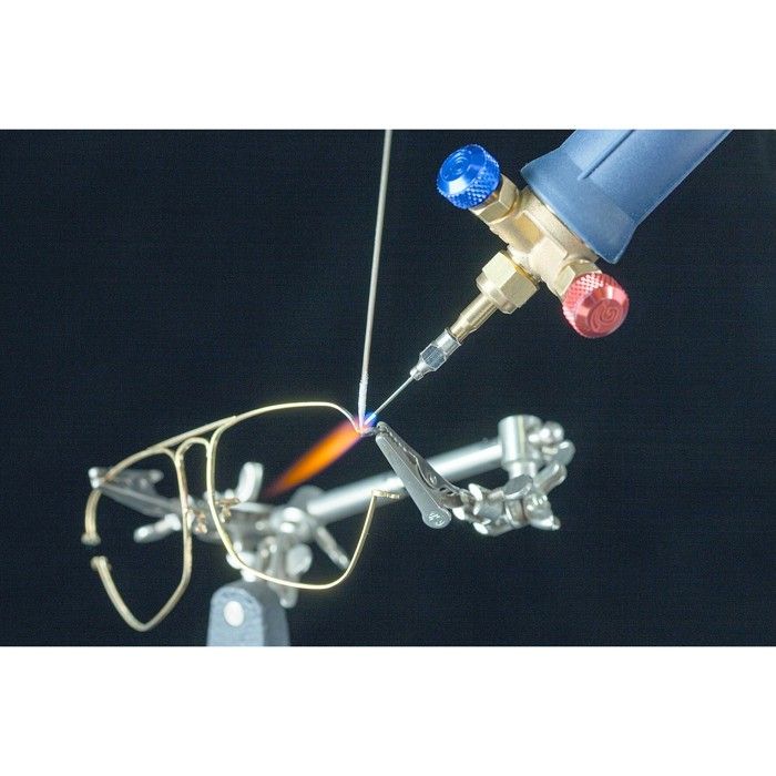 Chalumeau Bi-Gaz Kemper Oxygène M10 - Soudo-Brasure & Découpe Avec Tuyaux 1.5m - Fabriqué En Italie