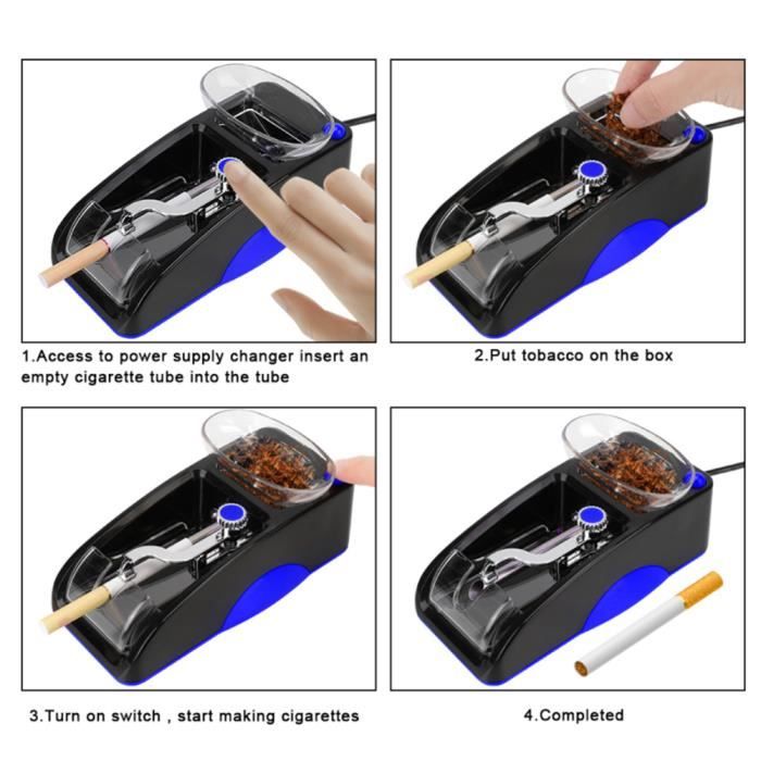 elfbar nachfüll pod läuft aus Machine à rouler les cigarettes électrique - Bleu - Mini Portable et  automatique - Automatique Rouleuse à Cigarette Electrique