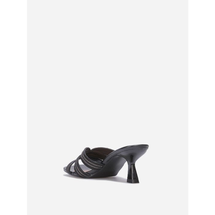 Mules Fines Brides Tress es Et Strass Dot es D un Talon Kitten Heels mules-fines-brides-tress-es-et-strass-dot-es-d-un-talon-kitten-heels
