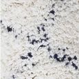 COTTON BERBERE Tapis de salon - 120 x 170 cm - 100 % coton - Ecru naturel - Motif losange-4
