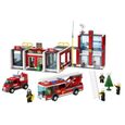 LEGO City 7208 La Caserne Des Pompiers-4