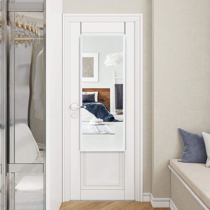 Miroir BARIO 63 cm 45 cm Bambou Naturel | Leroy Merlin