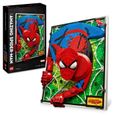 LEGO® ART 31209 The Amazing Spider-Man, Set Art Mural 3D, Poster BD pour Adolescents et Adultes-0