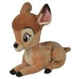 Peluche Disney Faon Brun Bambi 26 Cm Set Doudou Enfant Et 1 Carte offerte -0