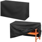 Housse de protection pour banc de jardin Kingsleeve Anthracite 162x65x88cm résistante aux UV
