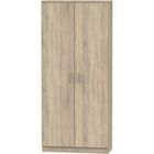 PEGANE Armoire - meuble de rangement coloris Cambrian - Hauteur 180 x Longueur 80 x Profondeur 35 cm
