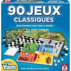 SCHMIDT SPIELE Coffret de 90 Jeux Classiques - Jeux de société - SCHMIDT AND SPIELE