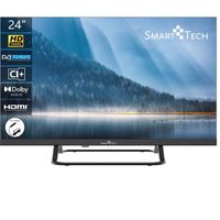 Smart Tech TV LED HD 24" (60 cm) Chargeur de véhicule 12v fourni 24HN01VC, HDMI, USB, Résolution: 1366 * 768