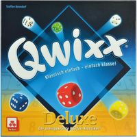 Jeu de dés Qwixx Deluxe - Nürnberger Spielkarten NSV - Variante - 2-4 joueurs - 8 ans et plus