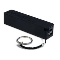 Demarkt 2600mAh Power Bank Batterie Externe Portable de Secours pour téléphone (Noir)