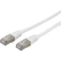 INECK® Câble patch 1M CAT. 5e Ethernet LAN réseau (RJ45, Cat 5e, FTP blindé 100 Mbit-s) Idéal pour commutateur, connexions DSL,
