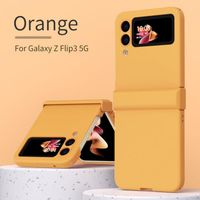 Étui pour Samsung Galaxy Z Flip 3 5G antichoc Orange