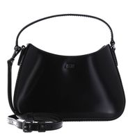 Sac à Main Hobo DKNY En Cuir Noir - Taille Moyenne, Style 743212002 - Occasion