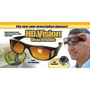 Clip Lunettes Conduite De Nuit Polarisées - Réduisez L'Éblouissement Et Le Stress Visuel - Lunette De Vision Nocturne A Clip,Verres Jaunes HD - Accessoire Essentiel Pour Conducteurs