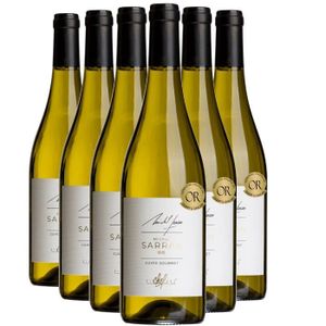 VIN BLANC MICHEL SARRAN Cuvée Gourmet  Blanc 2022 - Lot de 6