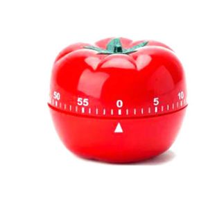 JoyFan Tomate Rappel de minuteur de Cuisine mécanique Cuisson Réveil Dessin animé Minuteur Minuteur de Cuisson Plastique Taille Unique Red