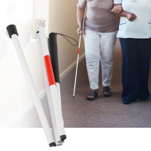 BÂTON DE MARCHE Atyhao béquille aveugle Bâton de marche aveugle pliable portable en alliage d'aluminium canne de guidage pour personnes âgées