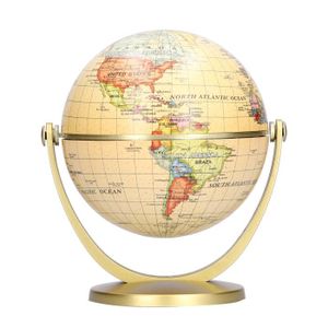 GLOBE TERRESTRE Globe Terrestre Mini Monde - GAROSA - XUY - Blanc - Enfant - Intérieur