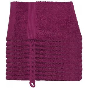 Julie Julsen Lot de 10/ serviettes dinvit/é douces et absorbantes certifi/ées Oeko-Tex 500/ g//m/² 30/ x 50/ cm 30 cm x 50 cm Coton beige