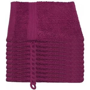 GANT DE TOILETTE Julie Julsen Lot de 10 gants de toilette doux et absorbants 17 couleurs disponibles 15 x 21 cm 500 g-m² Certification Öko-Tex ,