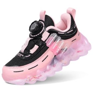 ESPADRILLE OOTDAY Chaussures pour enfants, baskets pour filles Chaussures de sport outdoor respirant-noir rose