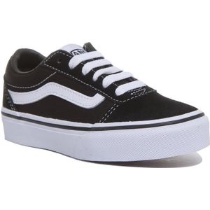 BASKET Baskets bébé VANS Ward Old Skool - Noir et blanc - Daim-Nubuck - Lacets