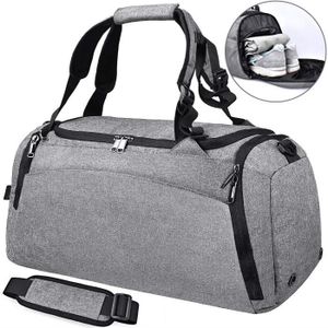 Weiao Sac de Sport Fitness Sac avec Compartiment /à Chaussures Sacs de Voyage Imperm/éables de Grande Capacit/é Sac Multiuse Sac /à Dos Sac /à Bandouli/ère et /à Main