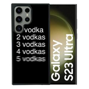 VODKA Coque pour Samsung Galaxy S23 ULTRA - Vodka Effect
