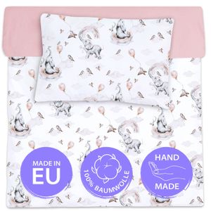 VERTBAUDET Housse de couette bébé HAPPY BOHÈME rose 80X120 - Cdiscount  Maison