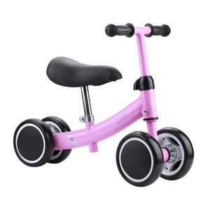 VÉLO ENFANT Vehicule d'equilibre, Vélo Enfants Sans Pédales, Scooter de Balance, Tricycle à 4 Roues 10-24 Mois