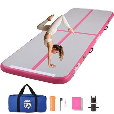 Tapis De Gymnastique Gonflable 60/75/90 Cm – Entraînement à La Maison, à L’école Ou En Extérieur, Avec Pompe électrique