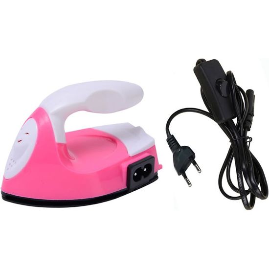 Fer à Repasser Vapeur Quest 2200W – Semelle Antiadhésive, Autonettoyant, Portable, Violet, Neuf