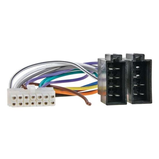 Adaptateur autoradio cable-> ISO Pioneer 14 PIN