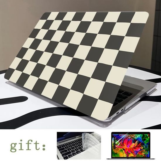 Skin Décoratif Marbre Noir/Blanc Pour MacBook Air 13″ – Itsaskin (Neuf)