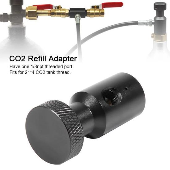 Adaptateur De Remplissage CO2 Pour Réservoir D'Air De Paintball - AGT WRCO2-FV