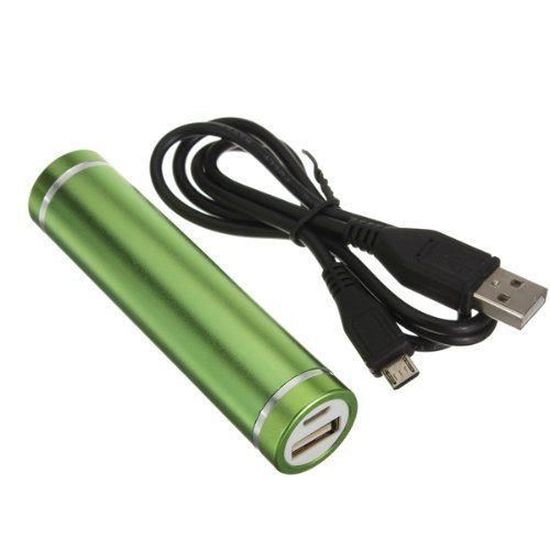 Batterie externe telephone portable 2600 mAh Cdiscount Téléphonie
