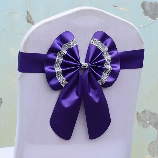 Serre-tête Surdimensionné En Satin Pur Pour Femme Avec Grand