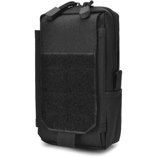 Sac Tactique Ceinture ZhaoCo - Sacoche Molle EDC Nylon Kaki Avec Sangle, Idéal Pour Randonnée, Voyage Et Sport Plein Air