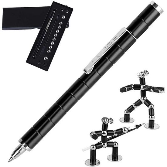 OSDUE Stylo magnétique Set, Couleur Stylos Magnétique Créatifs Drôle Stress Reducer Relief Adolescents Cadeaux pour Hommes Femmes ou Adolescent Enfant de fête des Pères